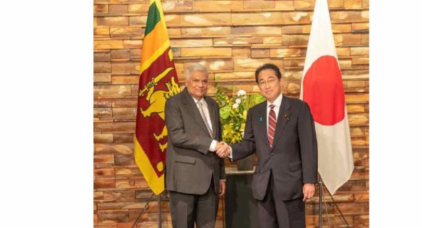 ජනපති ජපාන අගමැති හමුවෙයි..